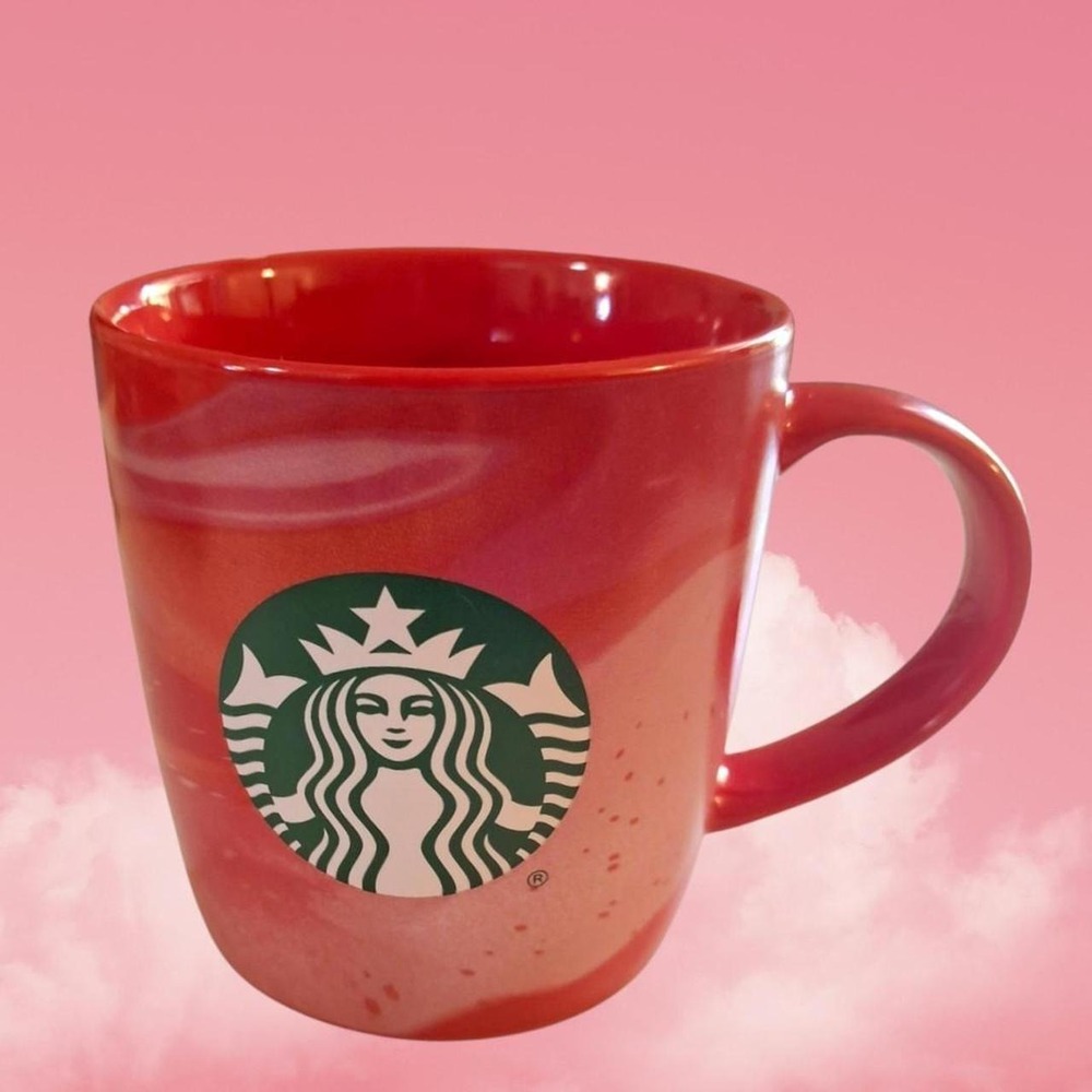 Starbucks Christmas 2024 Swirl Red Coffee Tea Mug Cup 11 Fl oz